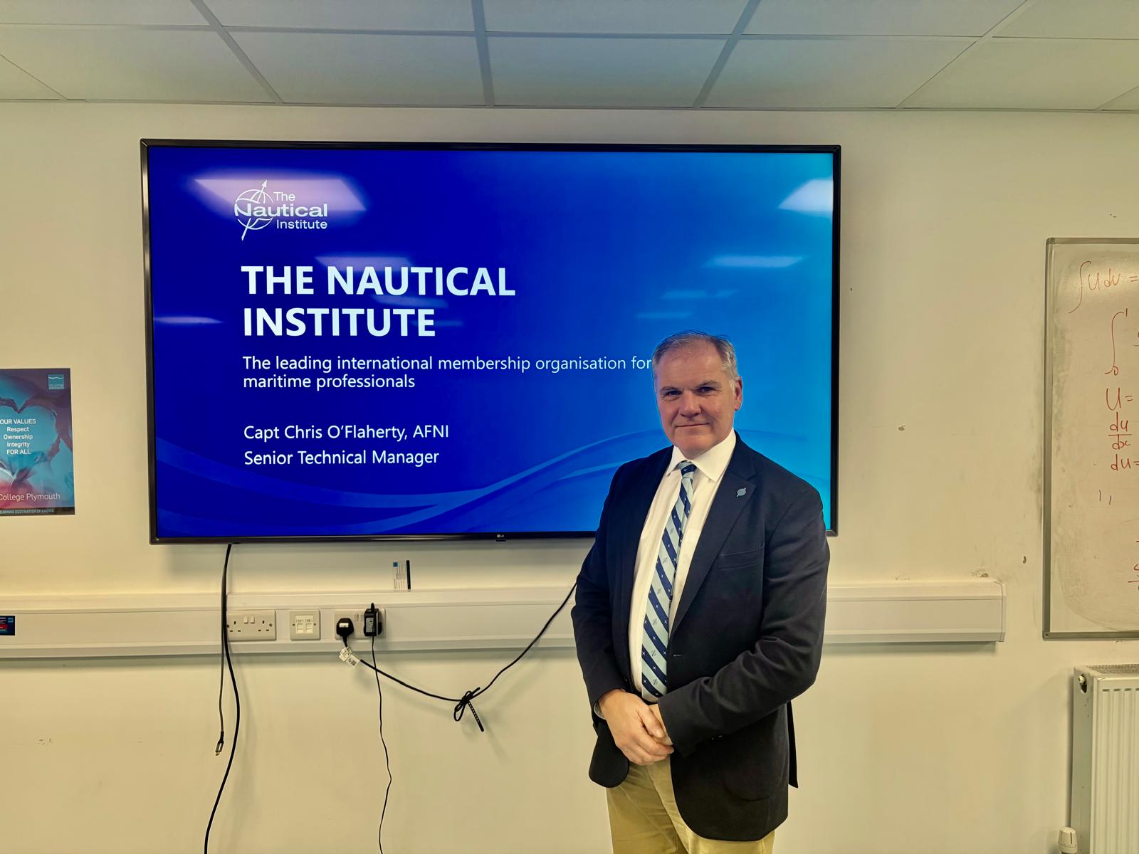 'International Maritime Organisation' - Chris O'Flaherty