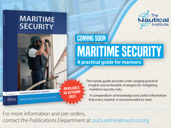 Maritime Security Book Launch - London International Shipping Week 