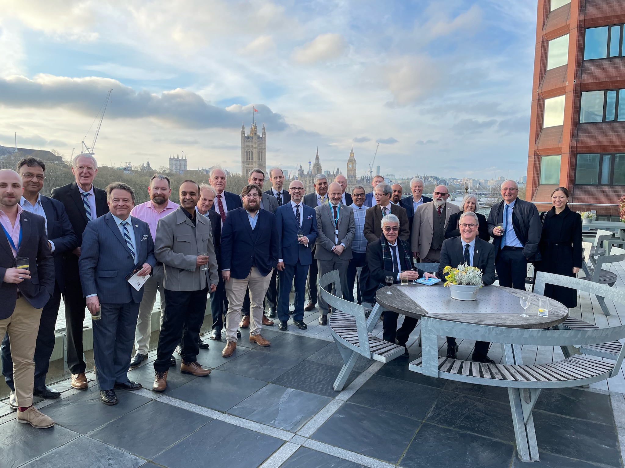 2023 AGM at the IMO on terrace